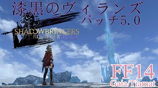 【FF14/FINAL FANTASY XIV】#1 降神祭おみくじ引いてから漆黒のヴィランズ突入！パッチ5.0【GaiaDC/Tiamat】