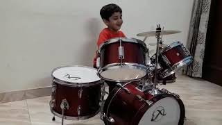 Amazing upcoming Drummer boy yuvaan chawla rockstar 6 years old