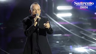 Sanremo 2024 - Eros Ramazzotti canta "Terra promessa"
