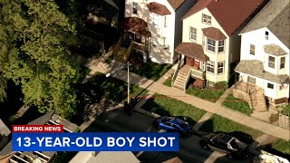 13-year-old boy shot in head, critically injured on South Side, Chicago police say