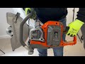 The new Husqvarna K1 Pace combines big disc cutting capability with quiet and instant battery power!