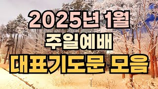 2025년 1월 대표기도문 모음