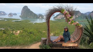 Phang Nga Samet Nangshe viewpoint inThailand