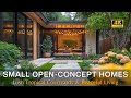 Cozy & Budget-Friendly Small Open-Concept Homes with Lush Tropical Courtyards for Peaceful Living