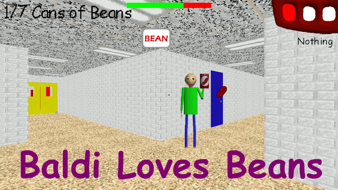 Baldi S Basics Modded But Baldi Loves Beans V1 1 Youtube