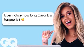 Cardi B Replies to Fans on the Internet | Actually Me | GQ