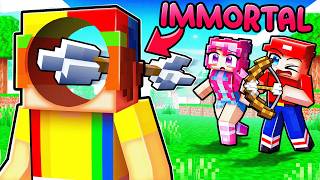 I Added IMMORTALITY To Troll My Friends in Minecraft!