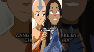Aang made a mistake choosing katara #avatar #avatarthelastairbender