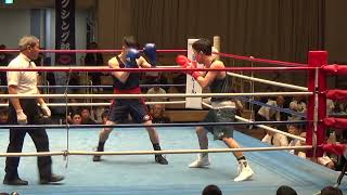 2019　6 22 L1級　東農大　堤龍之介　対　中央大　湯本匠　関東リーグ1部　BOXING