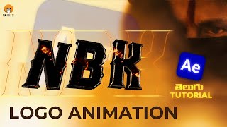 Element 3D : NBK Logo Animation | Telugu After effects tutorial | Daaku Maharaj title card