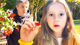 Nastya and safety rules for kids in the forest