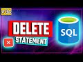 SQL DELETE - Delete Data from Database - SQL Tutorial #34