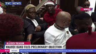 Nnamdi Kanu Files Preliminary Objection Challenging Jurisdiction Of Court To Try Him
