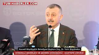 Kartepe Zirvesi 2022 - Kocaeli Büyükşehir Belediye Başkanı Tahir Büyükakın’ın konuşması #Kartepe