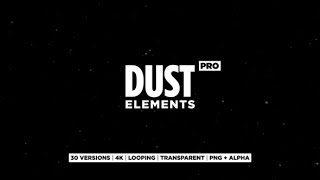 4K Dust (Stock Footage)