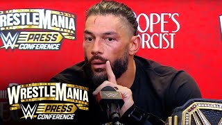 Reigns lists the Superstars that he’s beaten: WrestleMania 39 Sunday Press Conference Highlights