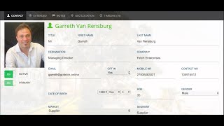 Using the Dynamic Profile Card