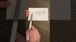 Quadratic Formula Song 🎵
