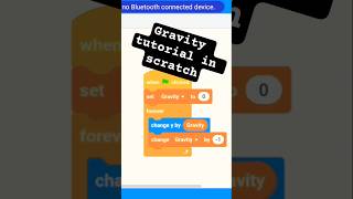 gravity tutorial in scratch