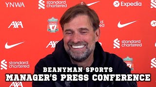 'I'm REALLY happy for Sadio and disappointed and feel with Mo' | Liverpool v Watford | Jurgen Klopp