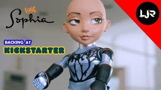 Little Sophia by Hanson Robotics at Kickstarter now