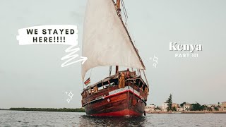 KENYA 2022 TRAVEL VLOG! VISITING LAMU \u0026 SLEEPING ON A BOAT!