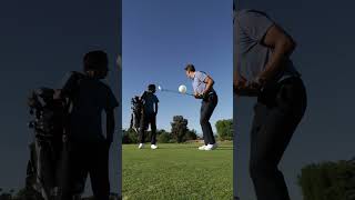 Tom Brady's Golf Swing is too powerful