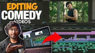 How To Edit COMEDY VIDEOS like PROFESSIONAL | Full EDITING TUTORIAL in Hindi