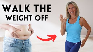 Walk The Weight Off Workout For Ladies Over 40 | 10 Mins + With Weights