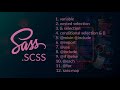 SCSS CSS Pre-Processor Tutorial
