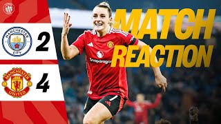 Ella Toone Scores A Hat-Trick In The Manchester Derby🔥 Man City 2-4 Man United | Fan Review