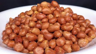 How to Make Extra Crispy Fried Peanuts - Must-Try Tips 🔥  Snack 💯Super Easy Recipe is SOOO Addictive