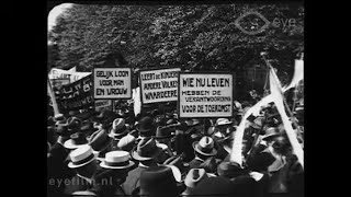 De 1 Mei viering van de SDAP