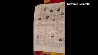 Italian newspaper's obituary column grows as coronavirus death toll rises