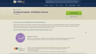 CEUFast Tutorial: How to Use Course Page Tools