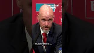 'You don't have any knowledge about football!' 😳 Erik ten Hag ROASTS reporters after FA Cup win