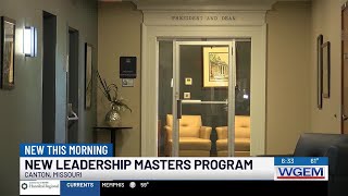 Culver-Stockton College unveils new masters program