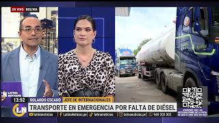 Bolivia continúa en emergencia por falta de diesel