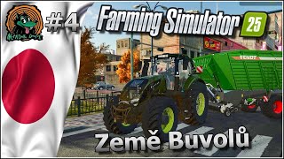 Země Buvolů | Od trávy k siláži: Kompletní proces?!? Farming Simulator 25 #4 CZ/SK