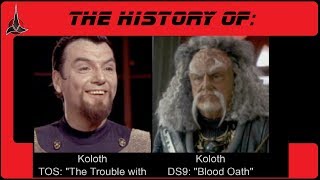 The History of: Koloth S3-E34