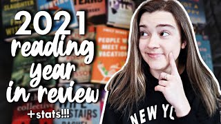 2021 Reading Year In Review (+stats!) 🙌