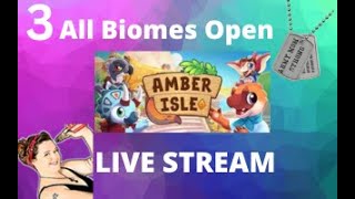 Amber Isle  Gameplay, Lets Play, Walkthrough Dinosaur Store Sim Live Stream 3