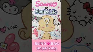 Gacha✖️Sanrio💓 paperdoll!! ♡ ASMR blind bag UNPACKING 🫰#sanriogirl #blindbag #pa