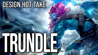 Trundle is a well-made Nordic style troll || design hot take #shorts