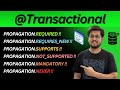 How Propagation Works in Spring Boot Transactions? | @Transactional Deep Dive