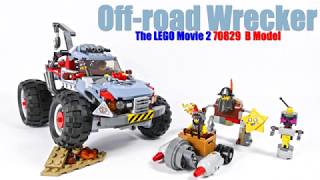 Emmet and Lucy's Off-road Wrecker - The Lego Movie 2 70829 B model