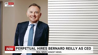 Bernard Reilly appointed as Perpetual CEO