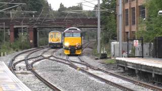 (HD) Newly Painted GWR 57603 Passes St Albans Working 0Z57 - 18/9/15