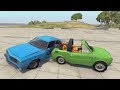 More Crazy Crashes In Gridmap  || BeamNG.drive Car Stunts and Crashes