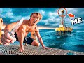 SURVIVAL CHALLENGE: No Food On a Abandoned Oil Rig